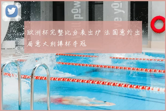 欧洲杯完整比分表出炉 法国意外出局意大利捧杯夺冠